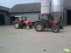 Case JX 60 i Farmtrac 535