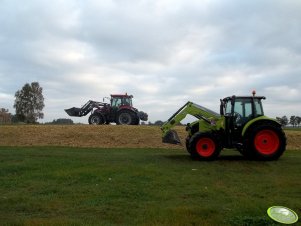 Case JX90 & Claas Arion 430CIS