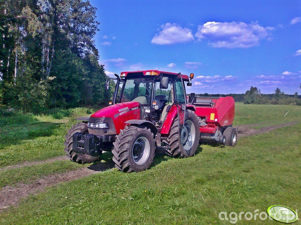 Case JXU 105 & Unia Famarol DF 1.8 vd