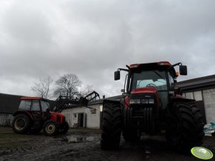 Case JXU 105 & Zetor 7340 turbo & Hydrometal AT20