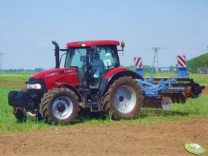 Case Maxxum 125 + Rabe Fieldbird