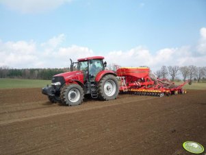 Case Puma 195 i Vaderstad Spirit 600