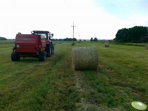 Case RB344R  + Maxxum 140 MC