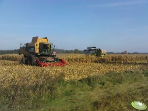 Cat Lexion 470 & Claas Lexion 450