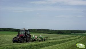 MTZ 952 + Deutz Fahr KS 2.70 