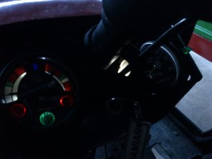 Ledowe podświetlenie zegarów w Ursusie C-330M