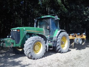 John Deere 8200 +Głębosz