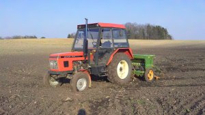 Zetor 7211 i Amazone D7