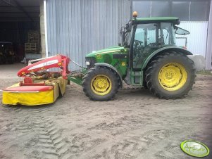 John Deere 5100r i kosiarka Pottinger novacat 301