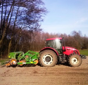 Zetor Forterra 11441 + Rolmako 3m + Amazone D7 Specjal II