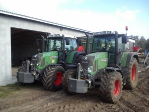 2x Fendt 412 vario