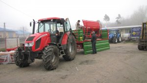 Zetor Forterra 115 + Pronar T672 & Agromasz SR300