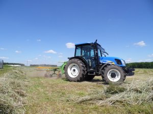 New Holland T4020 + Samasz Z-410