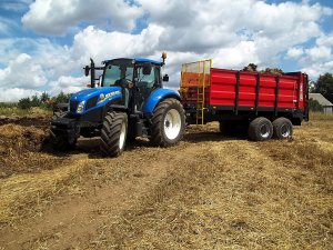 New Holland T5.115 & Metal-Fach N267