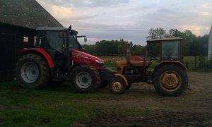 Massey Ferguson 5430 vs Ursus C-330.