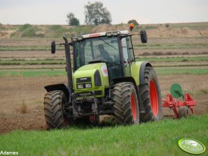 Claas Ares 816 RZ + pług Unii