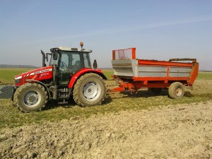 Massey Ferguson 5410 + Leboulch