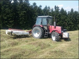 Belarus 952.2 + Lely Optimo 240C