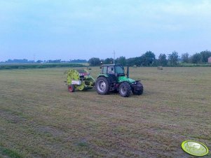 Claas 44S & Deutz Agroxtra