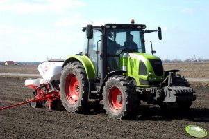 Claas Ares 567 ATX + Kuhn Maxima 2 TI