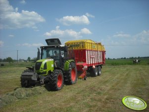 Claas Ares 567 ATX + Pottinger Torro 5700