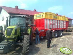 Claas Ares 567 ATX + Pottinger Torro 5700