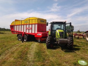 Claas Ares 567 ATX + Pottinger Torro 5700 