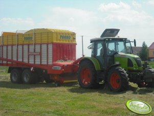 Claas Ares 567 ATX + Pottinger Torro 5700