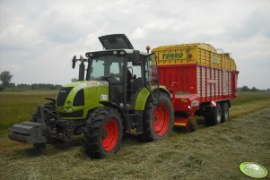 Claas Ares 567 ATX + Pottinger Torro 5700