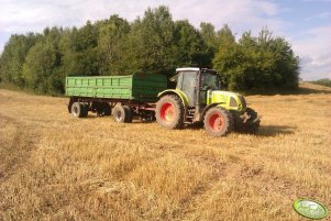 Claas Ares 657 + Autosan