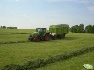 Claas Ares 657ATZ i Quantum 4700 S