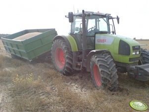 Claas Ares 696 + HL 8011