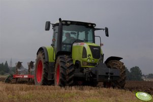 Claas Ares 697 ATZ + Kverneland LM100