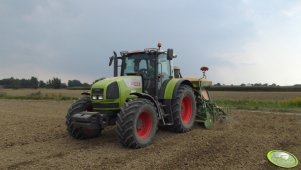 Claas Ares 816 RZ + Amazone ADP Super