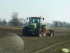 Claas Ares 816 RZ + Amazone D8-40 SUPER