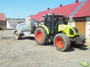 Claas Arion 430 + Joskin 8400 ME