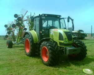 Claas Arion 540 + Claas Liner 3000