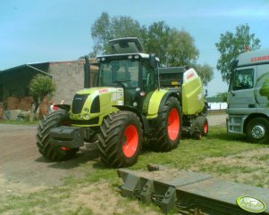 Claas Arion 540 + Variant 385