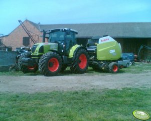 Claas Arion 540 + Variant 385