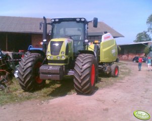 Claas Arion 540 + Variant 385