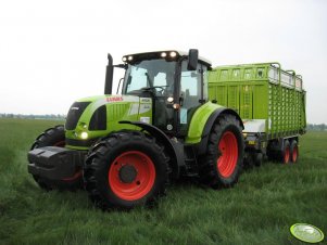 Claas Arion 640 + Claas Quantum 4700P