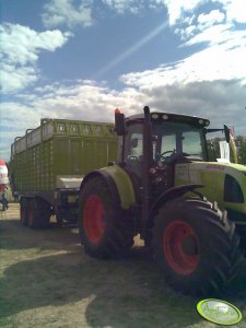 Claas Arion 640 & Claas Quantum 5700S