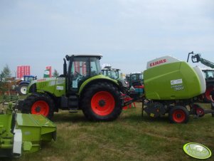 Claas Arion + Claas Variant 360