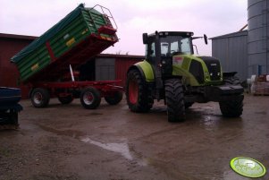 Claas Axion 810 + DB 14