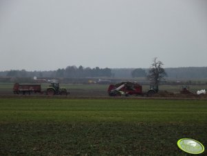 Claas Axion 820 & Claas Scorpion & Fendt & MF