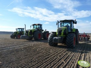 Claas Axion 820, Xerion 5000, Axion 950