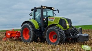 Claas Axion 840 + Maschio Gaspardo Attila 300