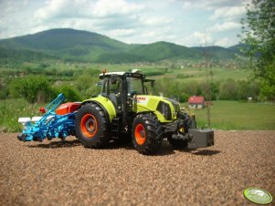 Claas Axion 850 Cebis / Monosem NG 4 Plus