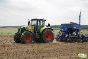 Claas Axion 850 + Kockerling Ultima