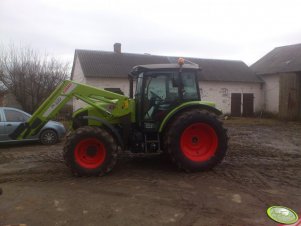 Claas Axos 320 + FL80